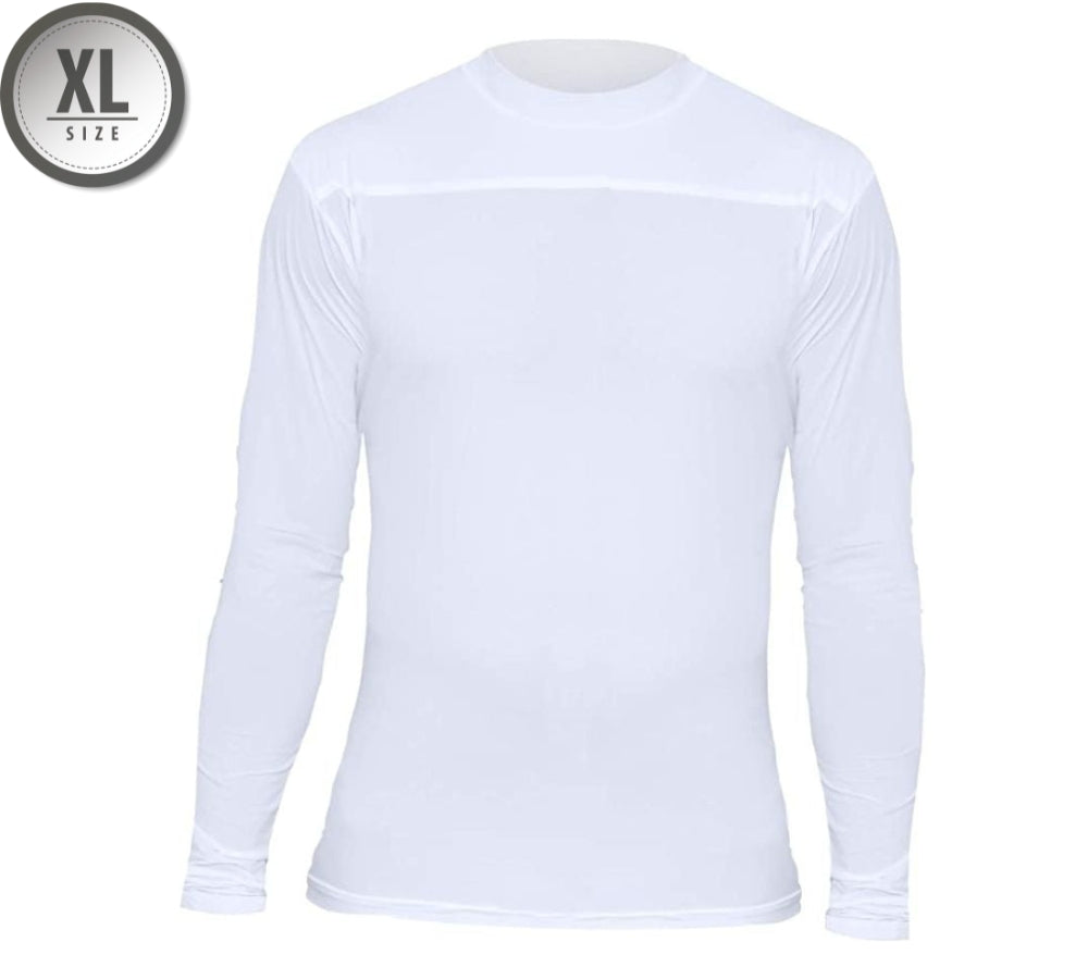 Rynoskin Long Sleeve Shirt with UV Layer & Bite Protection (White)