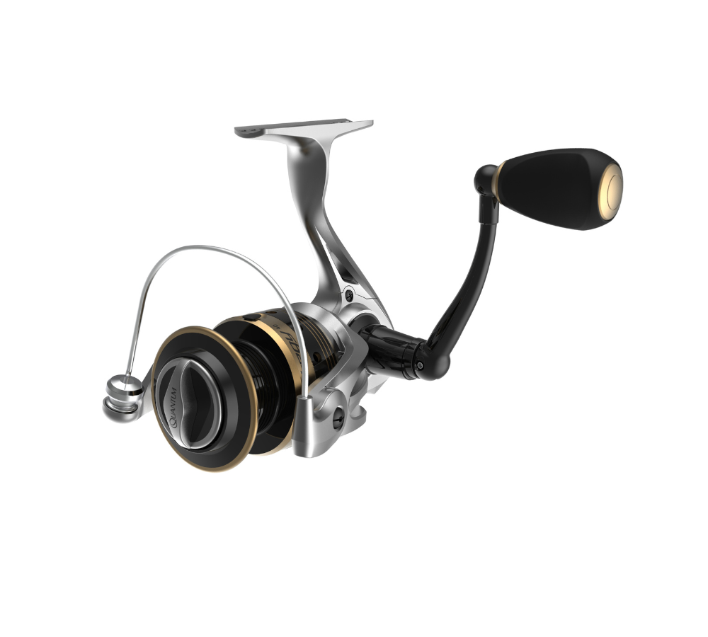 Quantum Accurist Spinning Fishing Reel, Size 25 Reel, White