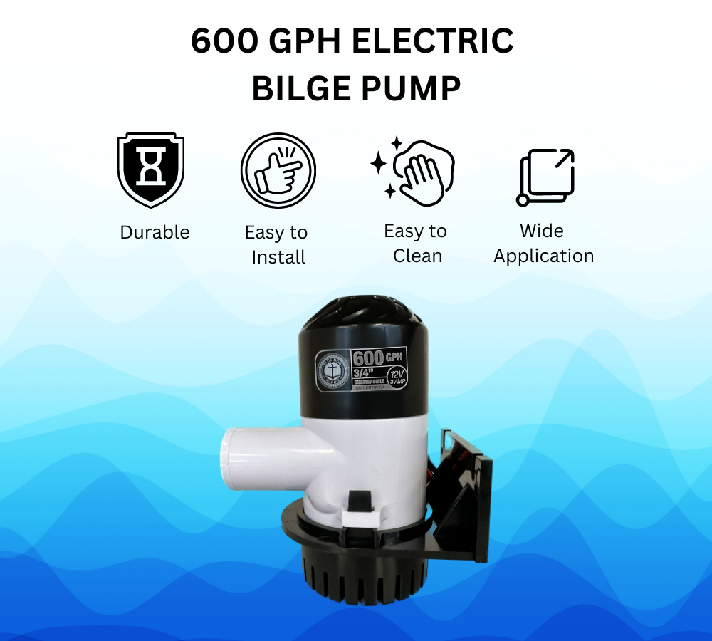 600 GPH Marine Bilge Pump