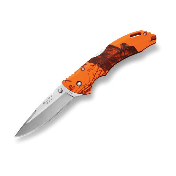 Buck Knives |286 Bantam® BHW Knife | Hunting, Camping and Outdoors | Lifetime Warranty | Mossy Oak® Blaze Camo | 0286CMS9-B