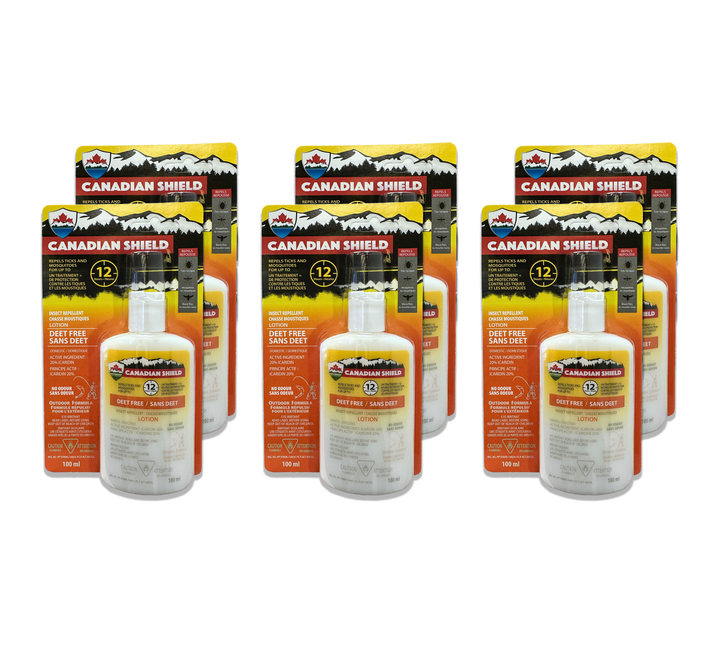 Canadian Shield 20% Icaridin Insect Repellent Lotion [100ML]