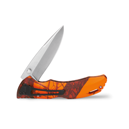 Buck Knives |286 Bantam® BHW Knife | Hunting, Camping and Outdoors | Lifetime Warranty | Mossy Oak® Blaze Camo | 0286CMS9-B