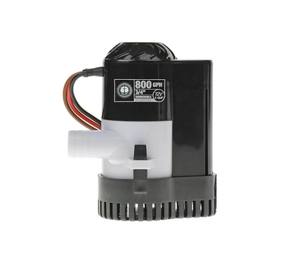 800 GPH Fully Automatic Bilge Pump WITH Internal Float Switch