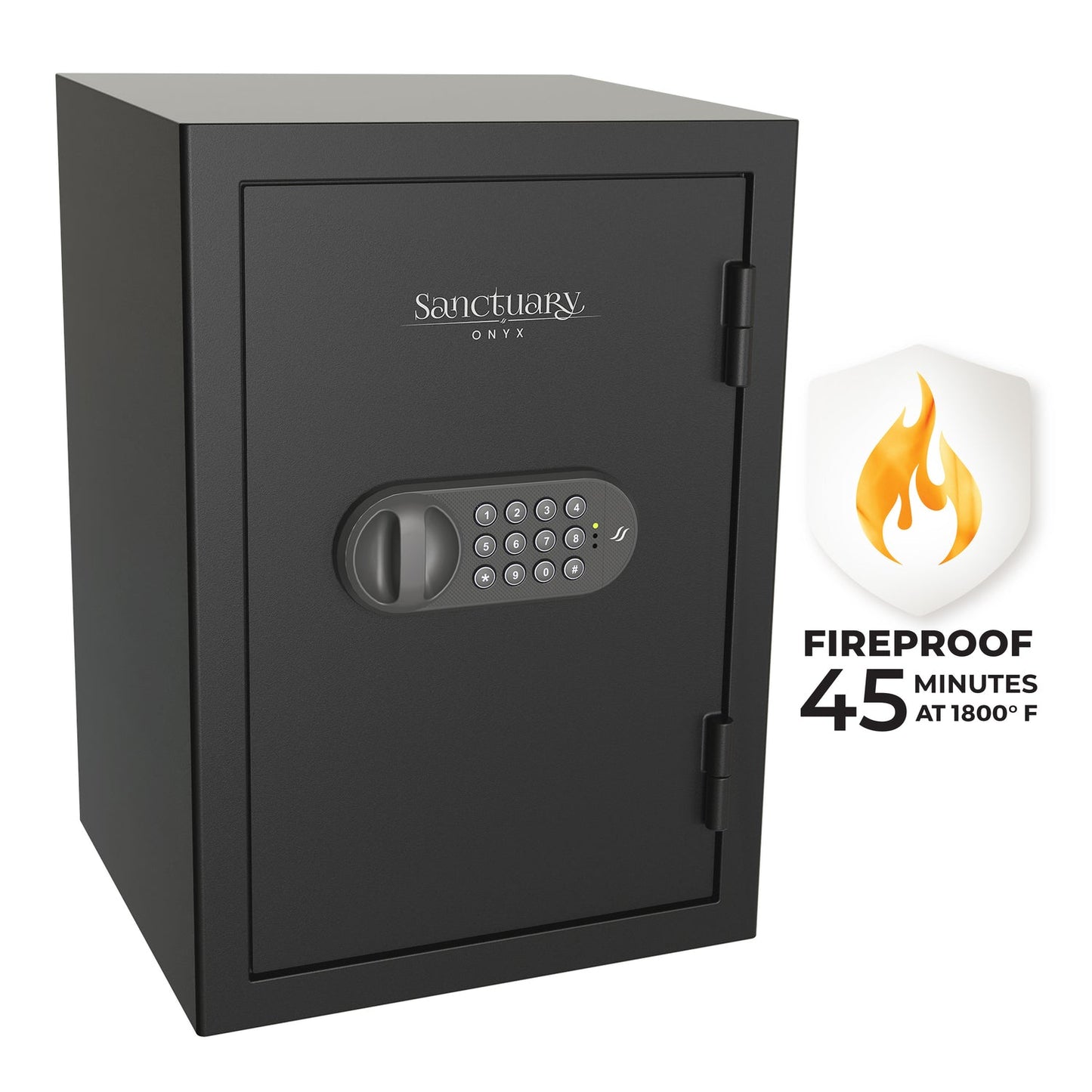 ONYX Series 20" Tall Home & Office Safe With Electronic Lock & Fire  Protection (1.34 cu. ft.) - SA-ONYX3