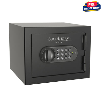 ONYX Series 9.75" Tall Home & Office Safe With Electronic Lock & Fire  Protection (0.5 cu. ft.) - SA-ONYX1