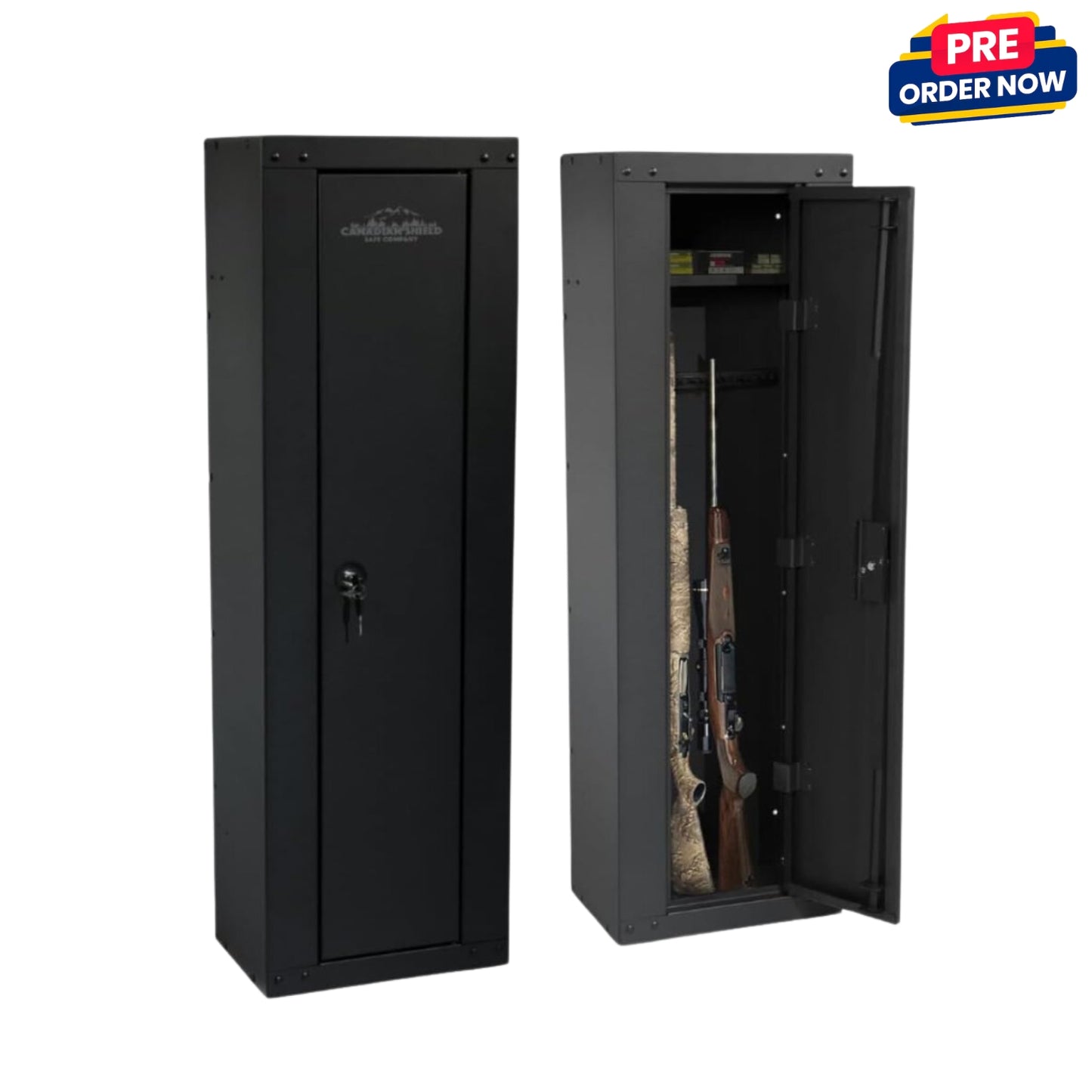 Ready To Assemble 53" 8 Gun Security Cabinet With 4 Way Locking System (3 Years Warranty)