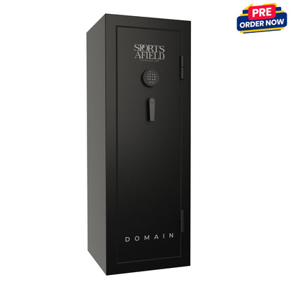 Domain Series 55" Tall Gun Safe With Electronic Lock & Fire Protection (20 Gun Capacity) - SA5520DOM