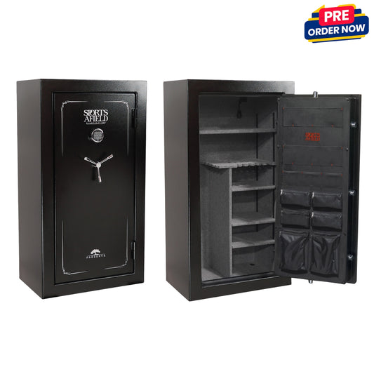 Preserve Series 59" Tall G-Safe With Electronic Lock & Triple Seal Protection (32 Gun Capacity)