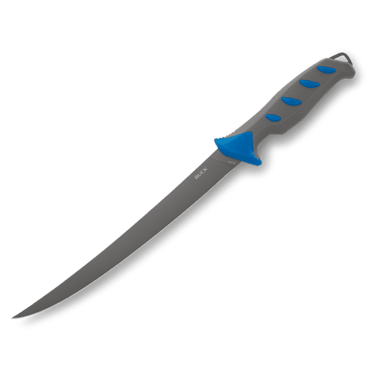 Buck Knives | 147 Hookset 9" Salt Water Fillet Knife | Hunting, Camping and Outdoors | Lifetime Warranty | Heat Treated | 0147BLS-B