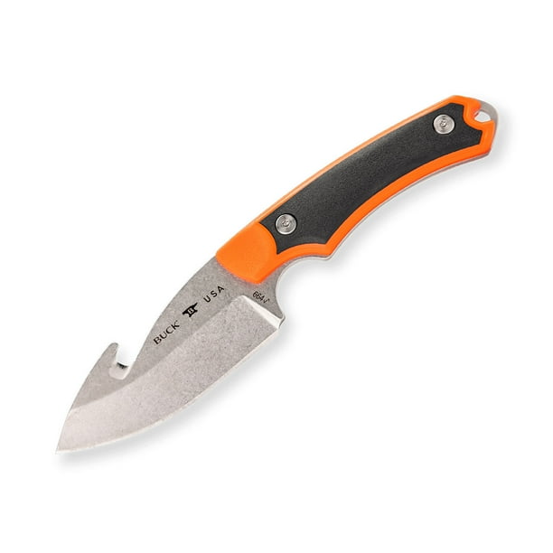 Buck Knives | Alpha Hunter Select Guthook Orange | Hunting, Camping and Outdoors | Lifetime Warranty | Heat Treated | 0664ORG-B