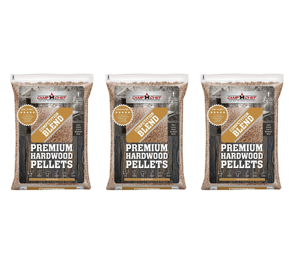 Camp Chef Competition Blend BBQ Pellets - PLCB3X