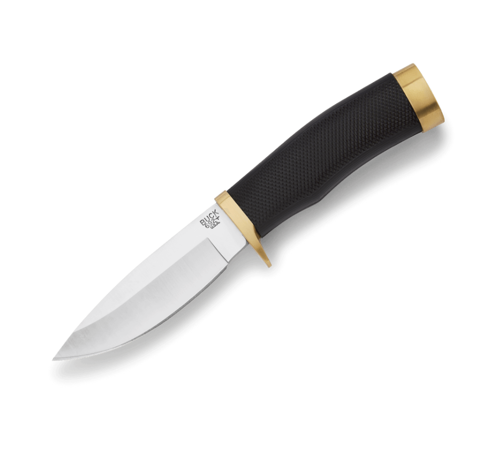 Buck Knives | 692 Vanguard® Knife | Black | Hunting, Camping and Outdoors | Made In USA | Lifetime Warranty | Heat Treated | 0692BKS-B
