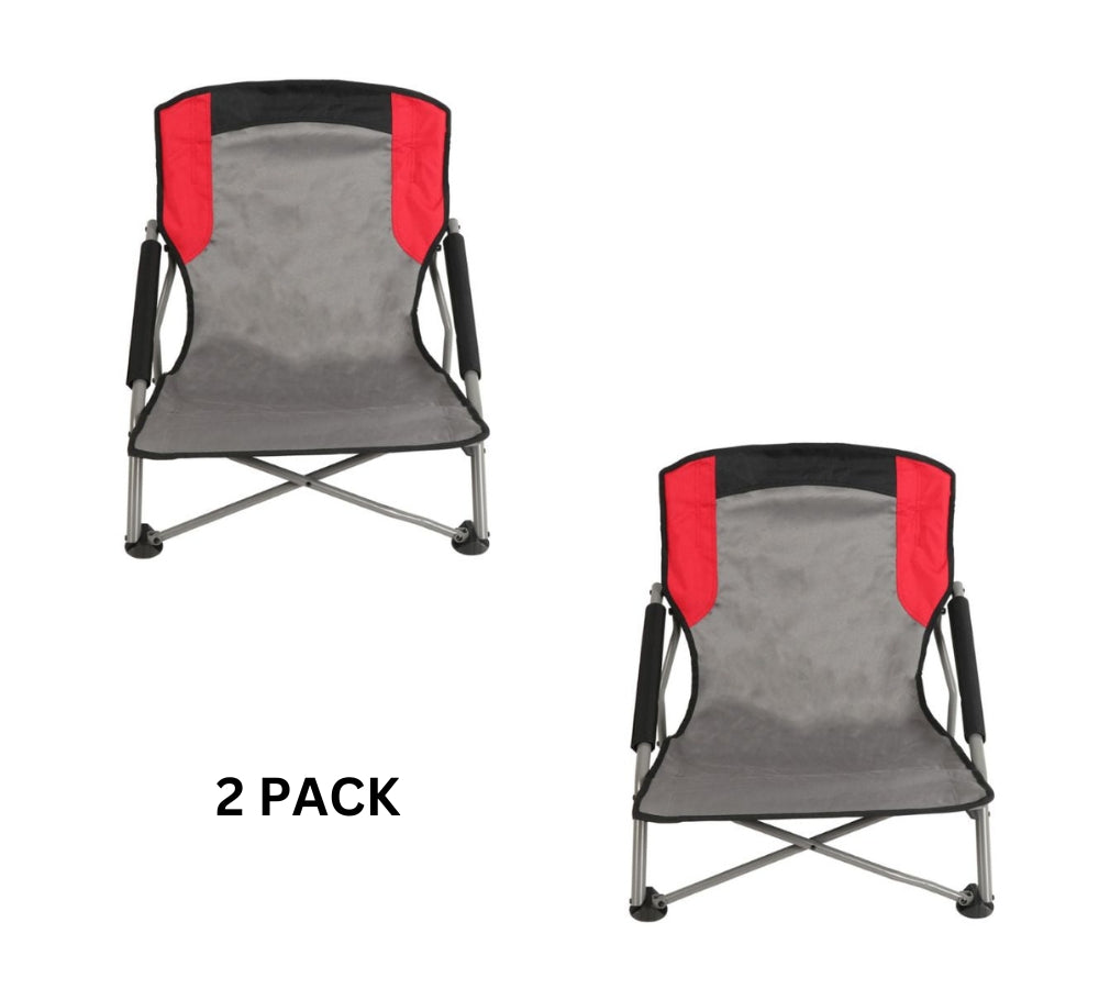 BDO-A05 Canadian Shield Every Day Event Chair- Red/Grey