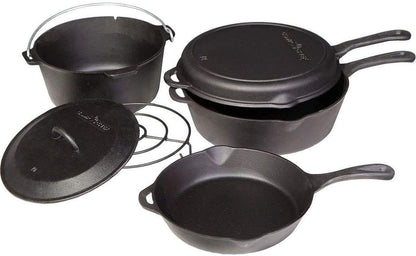 6 Piece Cast Iron Set - CBOX6