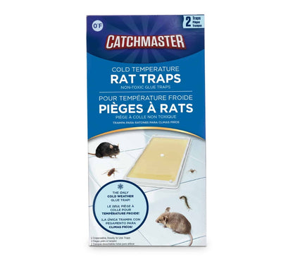 Cold Temperature Rat Size Glue Traps (2 Pack)