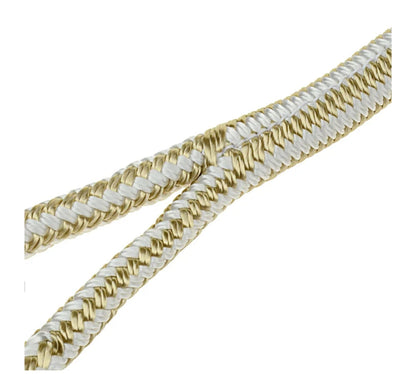 25' Double Strand Nylon Twisted Dock Line [1/2"] (Gold)