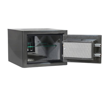 Platinum Series 12" Tall Home & Office Safe With Biometric Lock & Triple Seal Protection (1.0 cu. ft)