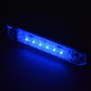4" Low Profile Blue LED Light
