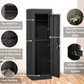 Steel Cabinet Series 55" Tall 14 Gun Cabinet With 4-Point Locking System (3 Years Warranty)