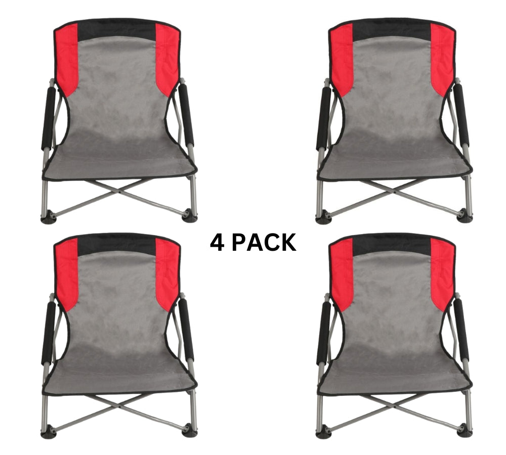BDO-A05 Canadian Shield Every Day Event Chair- Red/Grey