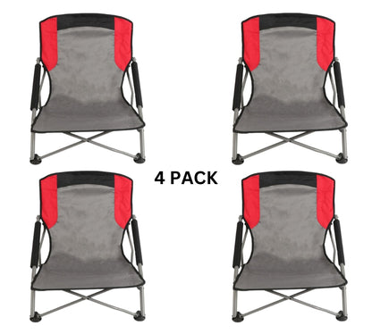 BDO-A05 Canadian Shield Every Day Event Chair- Red/Grey