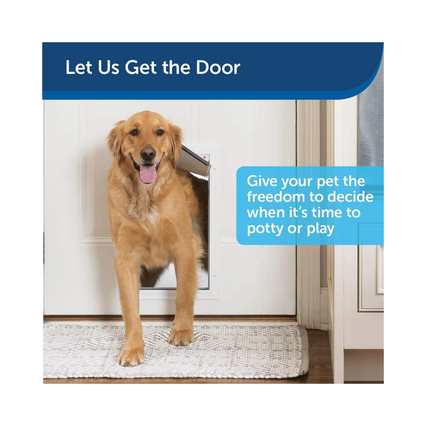 PetSafe | Freedom™ Door, Prem White, Small - PPA00-10859