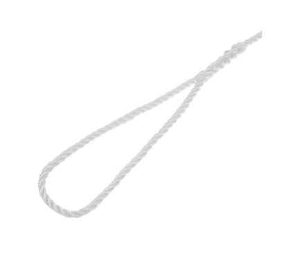 25' 3 Strand Nylon Twisted Dock Line [1/2"] (White)