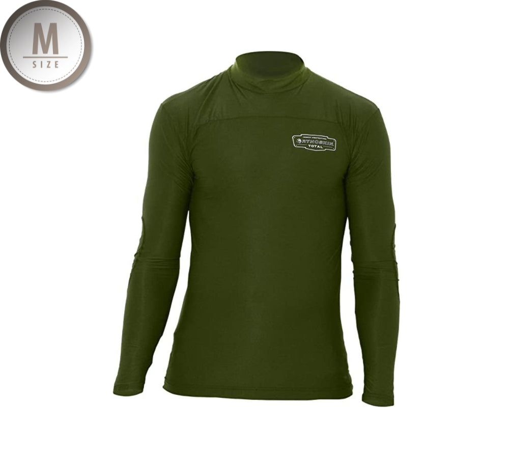 Rynoskin Long Sleeve Shirt with UV Layer & Bite Protection (Green)