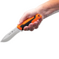 Buck Knives | 656 Large Pursuit Knife | Heavy-Duty Polyester Sheath | Hunting, Camping and Outdoors | Made In USA | Lifetime Warranty | Heat Treated | Orange/Black Pro Color | 0656ORS-B