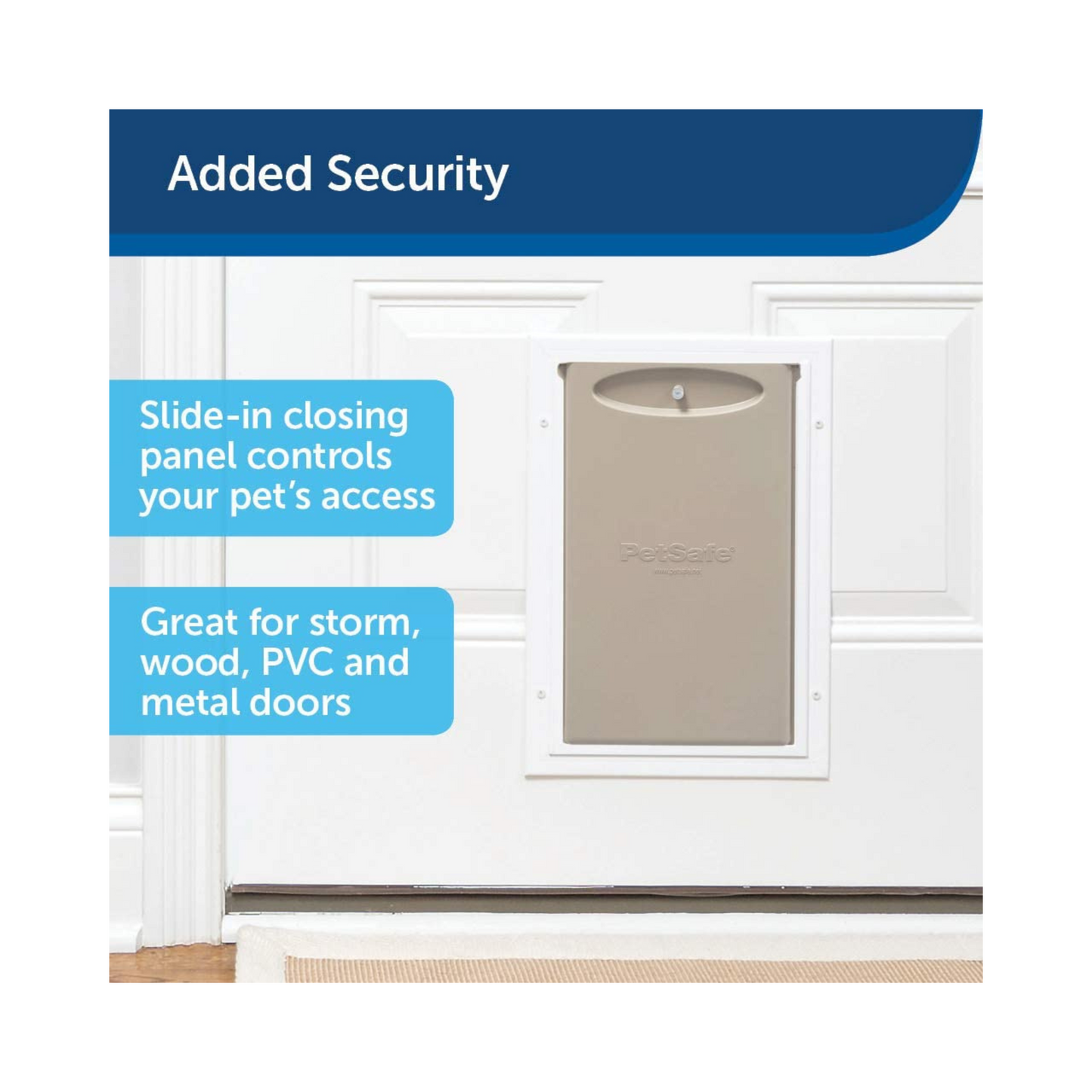 PetSafe | Freedom™ Door, Prem White, Small - PPA00-10859