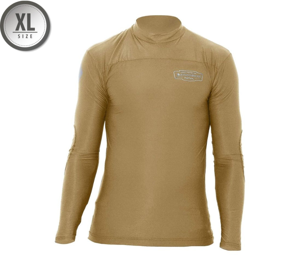 Rynoskin Long Sleeve Shirt with UV Layer & Bite Protection (Tan)