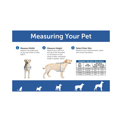 PetSafe | Freedom™ Door, Prem White, Small - PPA00-10859