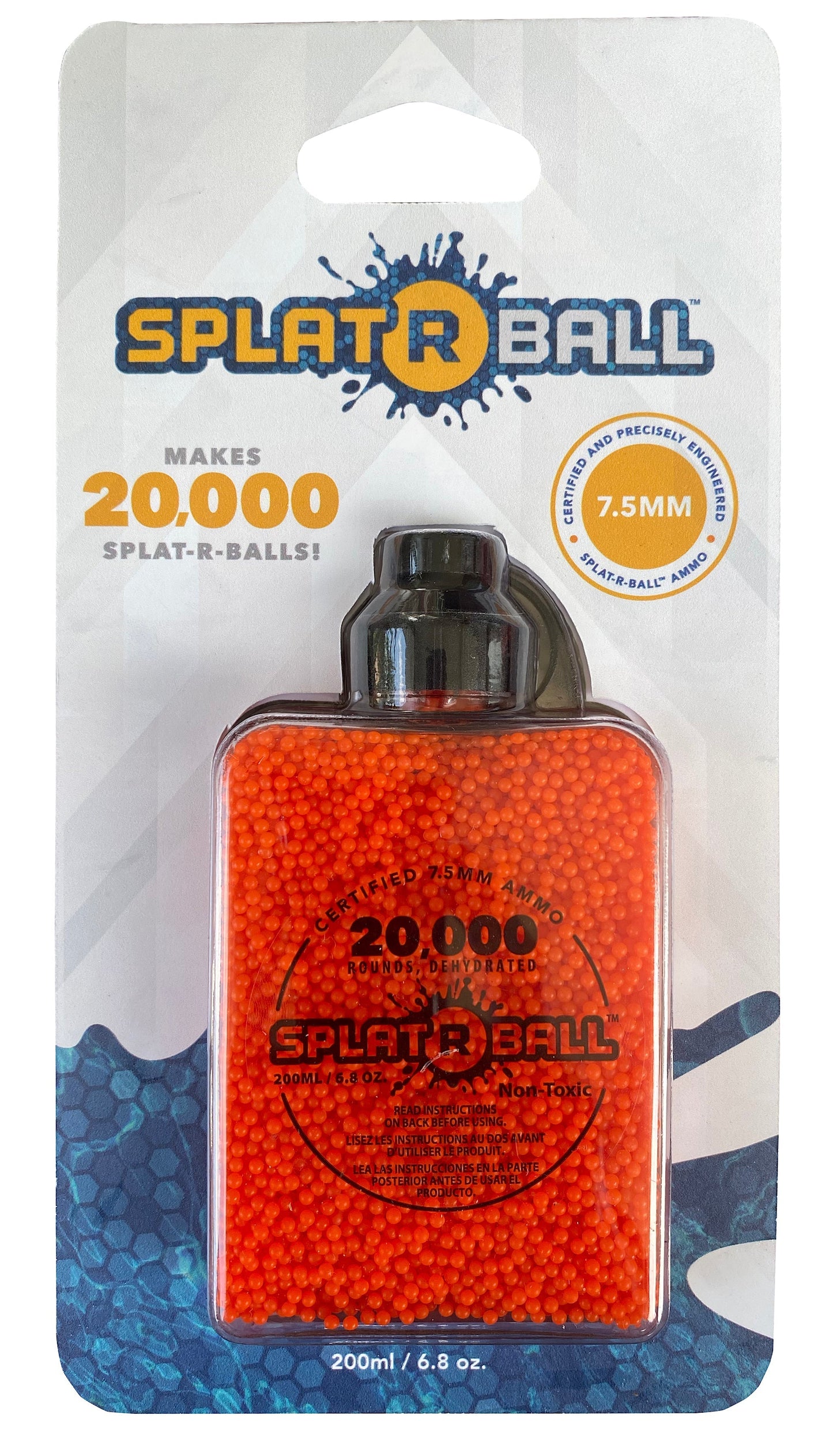 Splat-R-Ball Ammo; 20,000 ct.; ORANGE; TB/PDQ