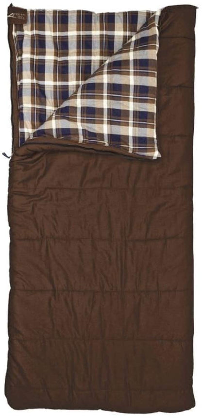 ALPS Red Cedar Trail -15C Brown Rectangle Sleeping Bag - AL4251814