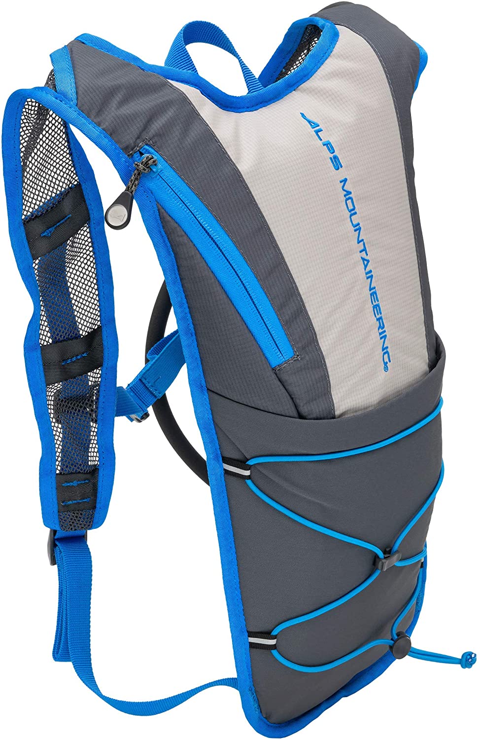 ALPS Mountaineering Hydro Trail Day Backpack 3L, Gray/Blue- AL6010033