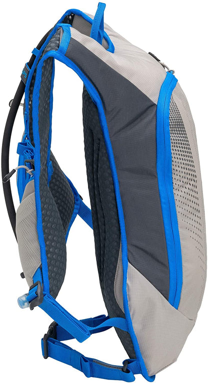 ALPS Mountaineering Hydro Trail Day Backpack 10L, Gray/Blue - AL6021033