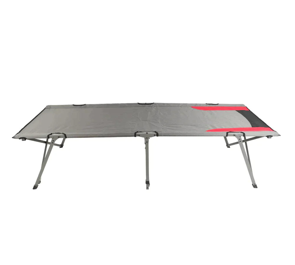 Canadian Shield Outdoors| Heavy Duty Instant Folding Camping Cot | Steel with Powder Coating | XXL for Adults | Camping Cots for Backpacking, Hiking, Outdoors, Travel | Travel bag Included – BDO-B07