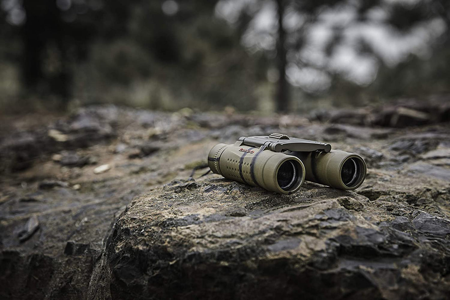 Tasco Essentials Roof Prism Roof MC Box Binoculars, 10 x 25mm, Brown Camo, Model:168125B - BH168125B