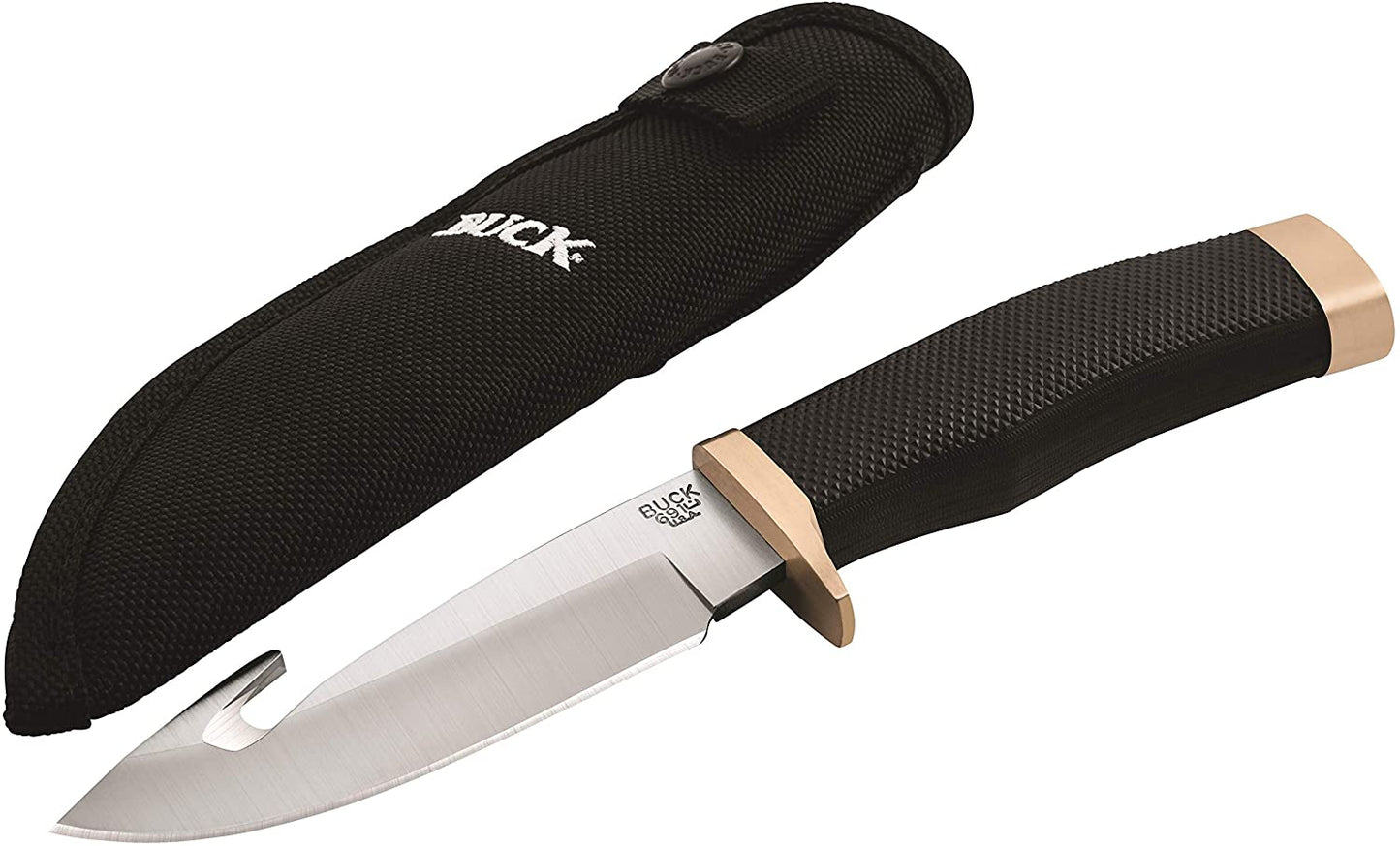 Buck Knives 0691BKG Buck Zipper Fixed Blade Knife with Guthook - BK0691BKG