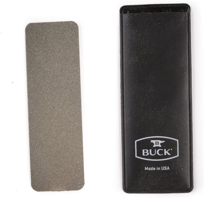 Buck Knives 97076 EdgeTek® Dual Grit Pocket Stone Diamond Knife Sharpener - BK97076