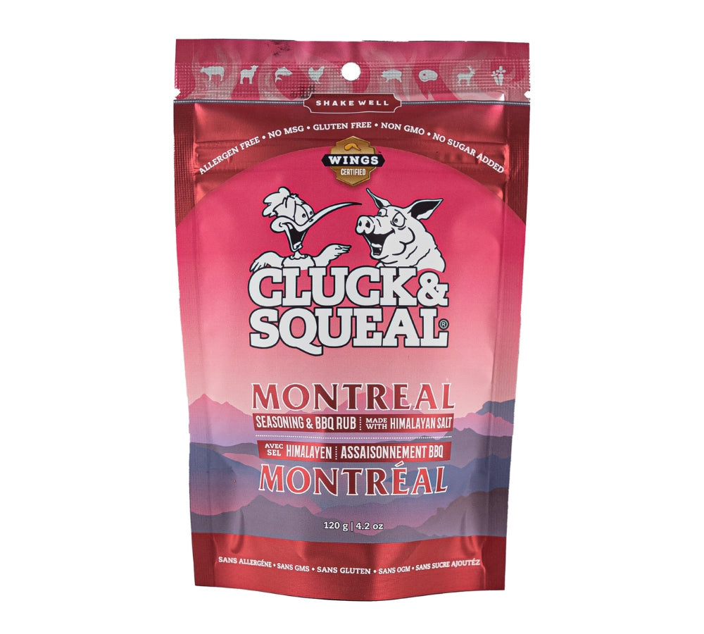 Cluck & Squeal - Montreal Himalayan Seasoning & BBQ Rub (120g)