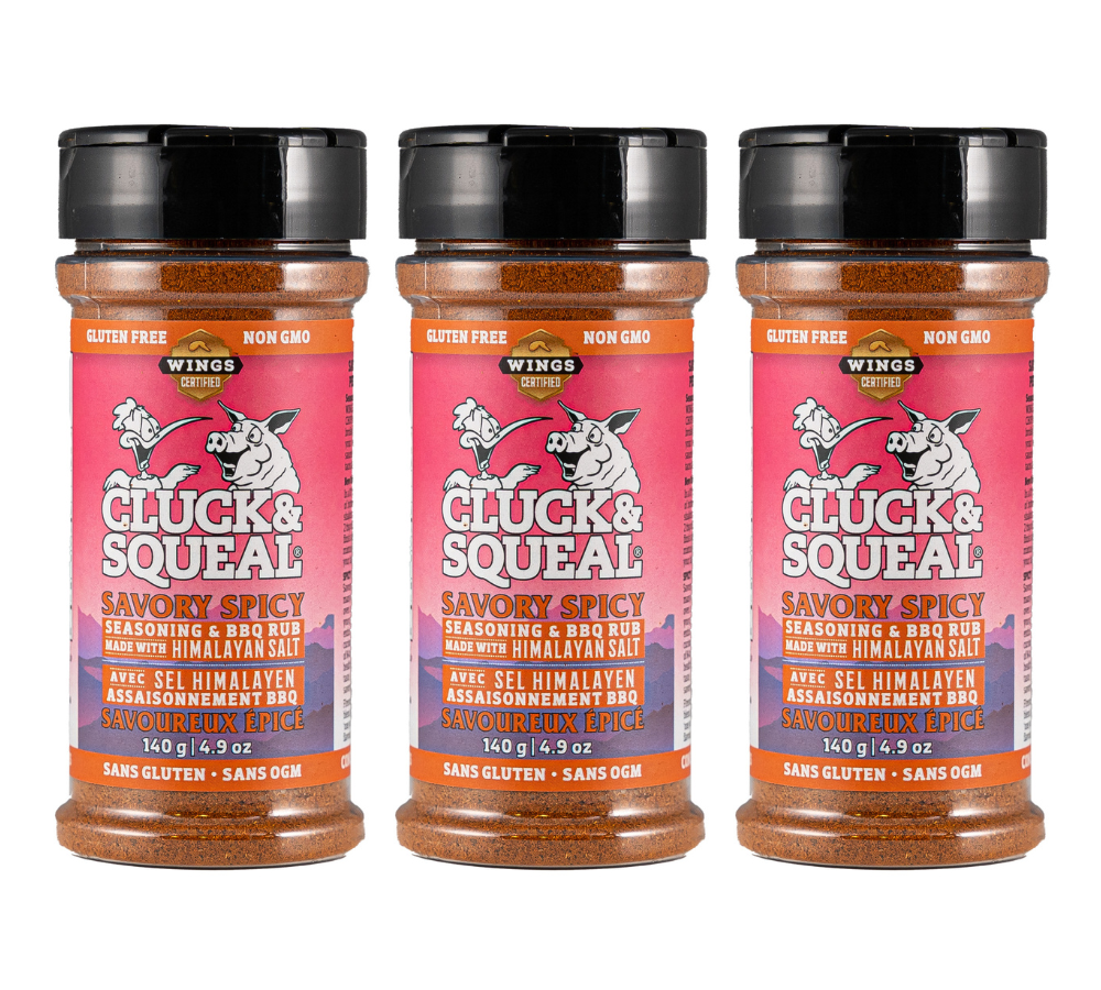 Cluck & Squeal - Savory Spicy Himalayan Seasoning & BBQ Rub (140g)