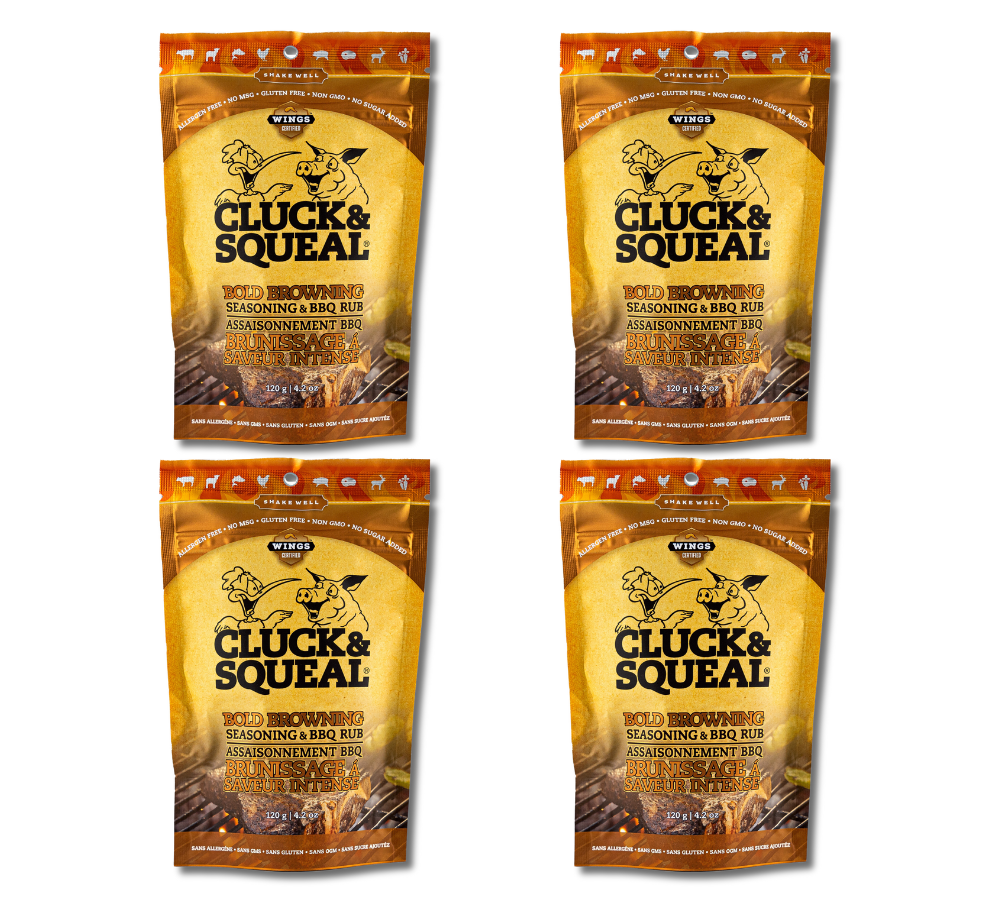 Cluck & Squeal - Original Bold Browning Seasoning & BBQ Rub (120g)