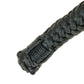 15' double braid nylon dock line with eye splice (Black) [3/8"]
