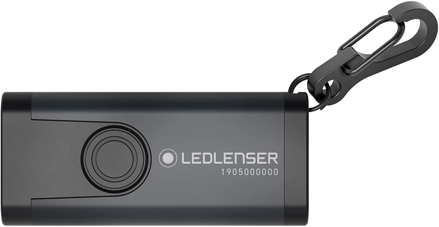 Ledlenser, K4R Rechargeable Keychain Flashlight, Extremely Compact Powerful 60 Lumens - LL 502066