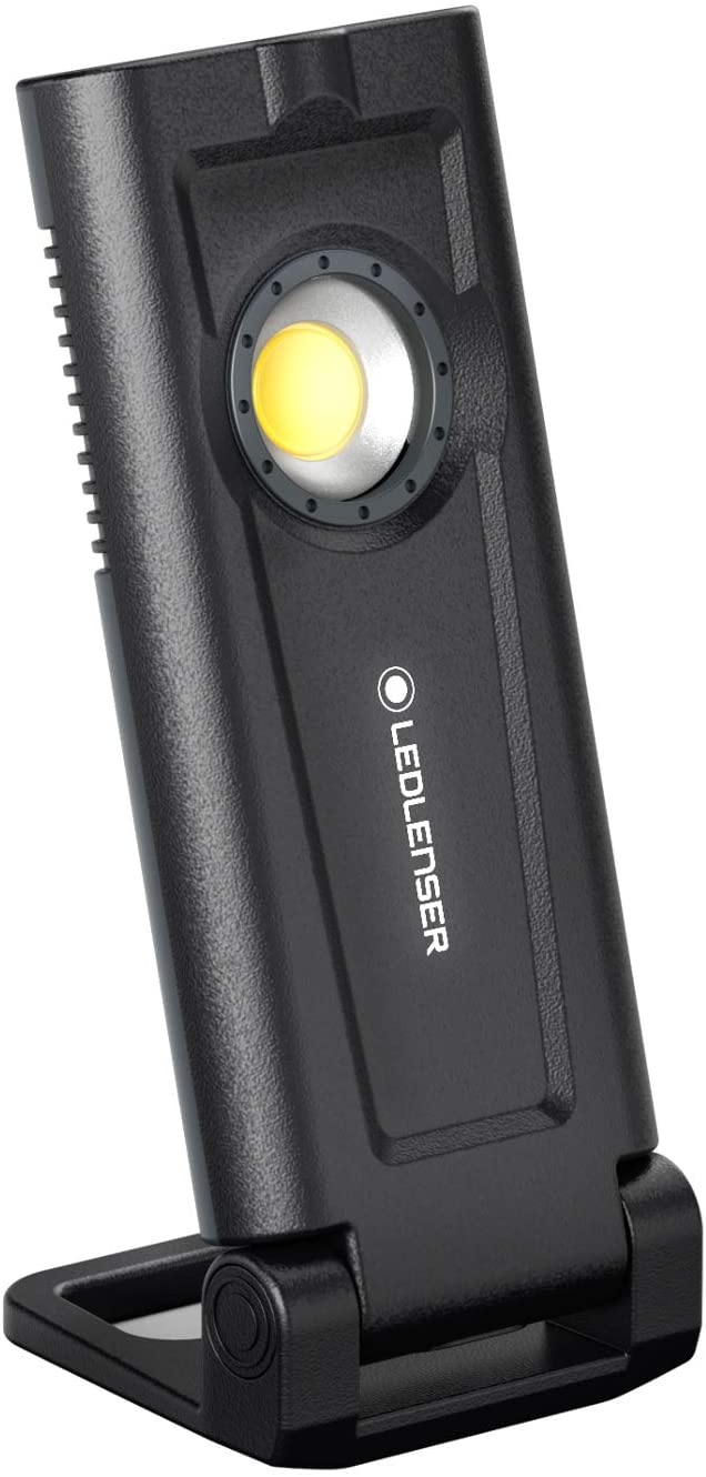 Ledlenser, iF2R Rechargeable High Power LED Professional Light, Compact, 200 Lumens, Mini Work Light with Floodlight and Spotlight - LL 502170