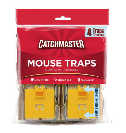 Mouse Size Wood Traps (Expanded Trigger)