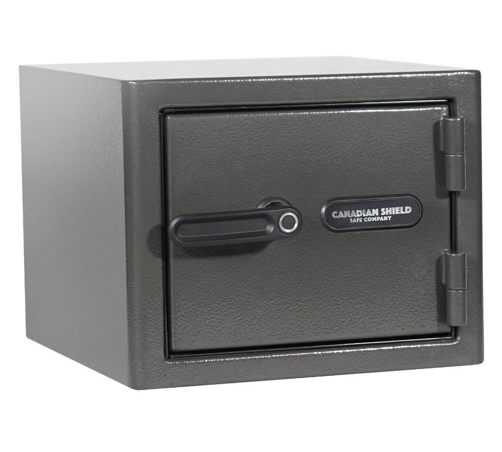 Diamond Series 11.5" Tall Home & Office Safe With Biometric Lock & Triple Seal Protection [.75 CU. FT.]