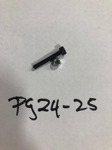 AUGER SHEER PIN WITH NUT #PG24-25