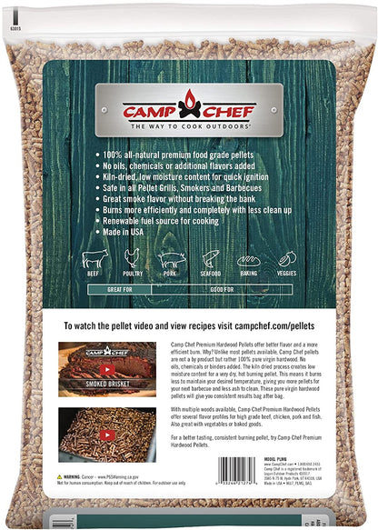 Camp Chef Mesquite Premium Hardwood Pellets (20 lbs) - PLMQ